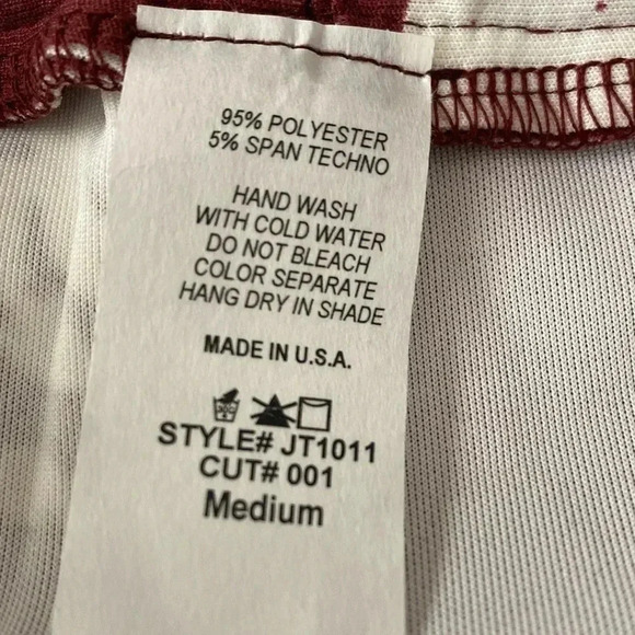 🆕NWOT Burgundy Floral Ruffle-Accent Off-Shoulder Dress M🆕 - Picture 8 of 8